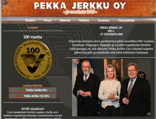 Tablet Screenshot of pekkajerkku.fi